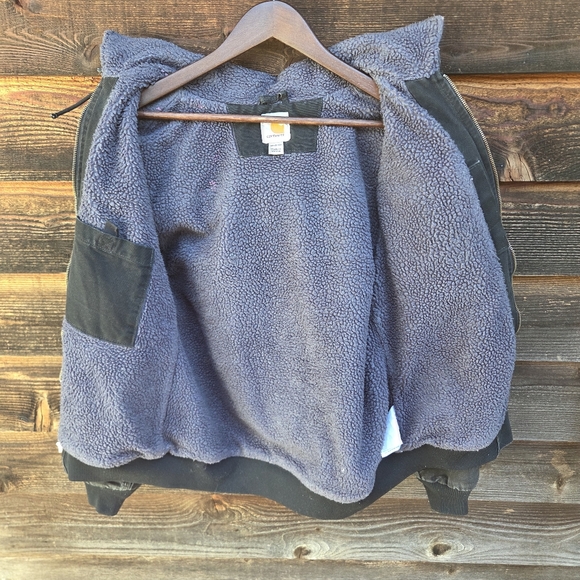 Carhartt Wildwood Jacket Seen on Yellowstone worn by Beth Dutton. Faded Black - Picture 7 of 8